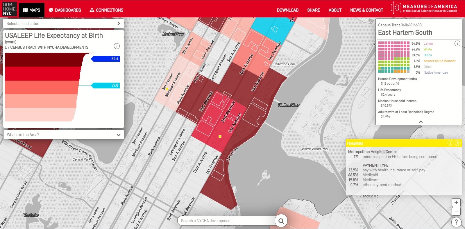 Our Home NYC Map View
